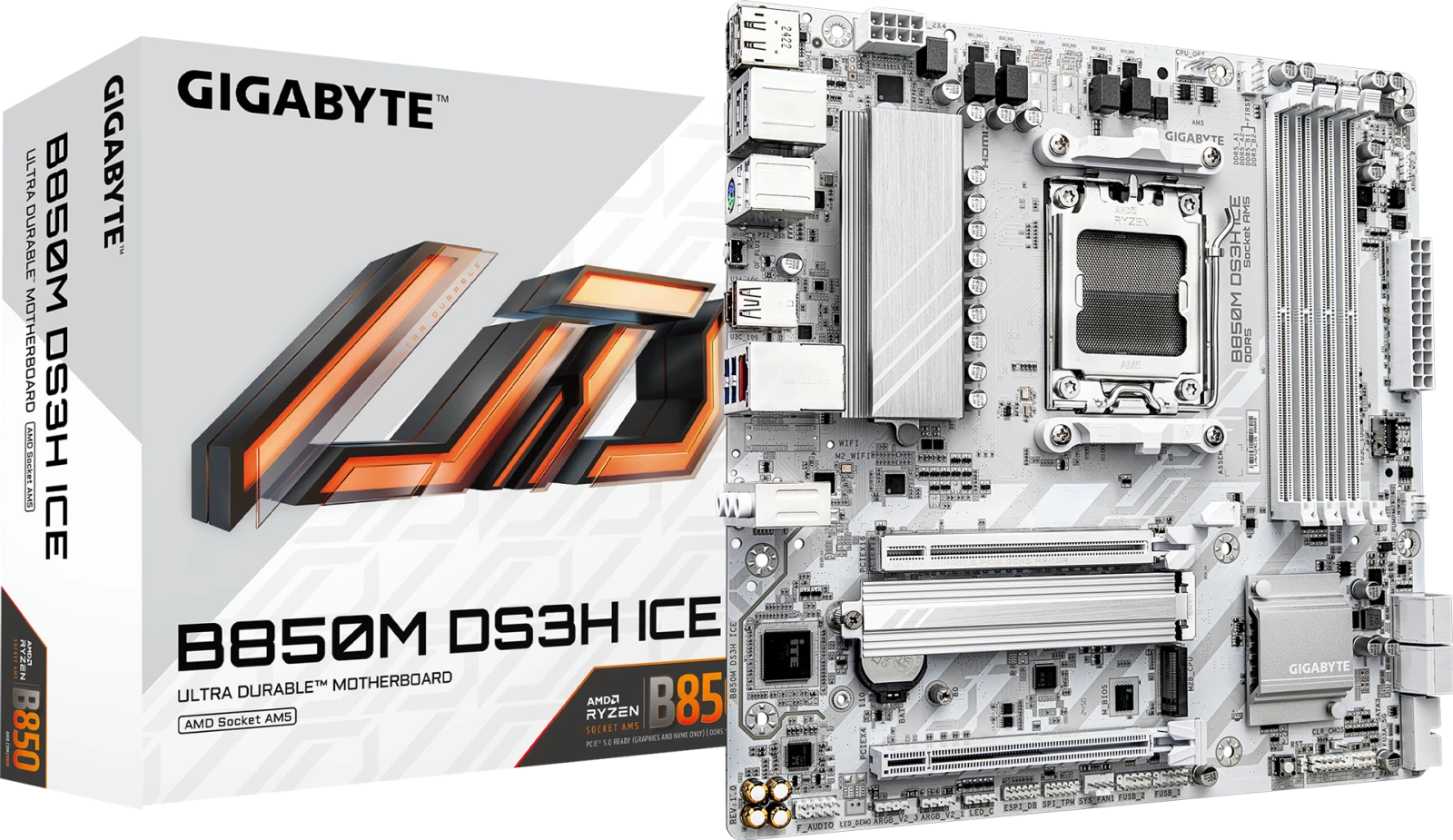 Gigabyte B850M DS3H ICE (Rev. 1.0)